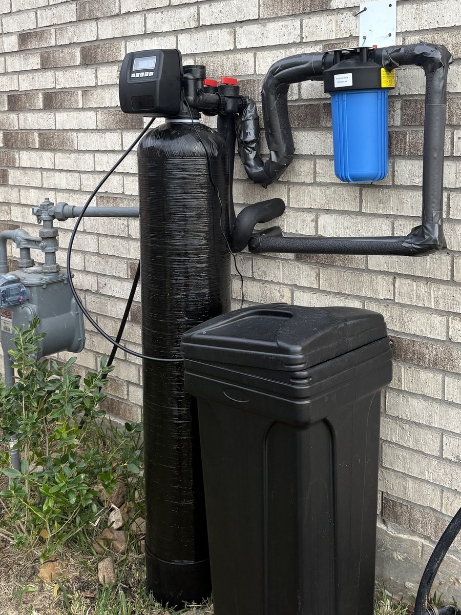 Ascend Water Co whole-home water system installed in Hockley, TX