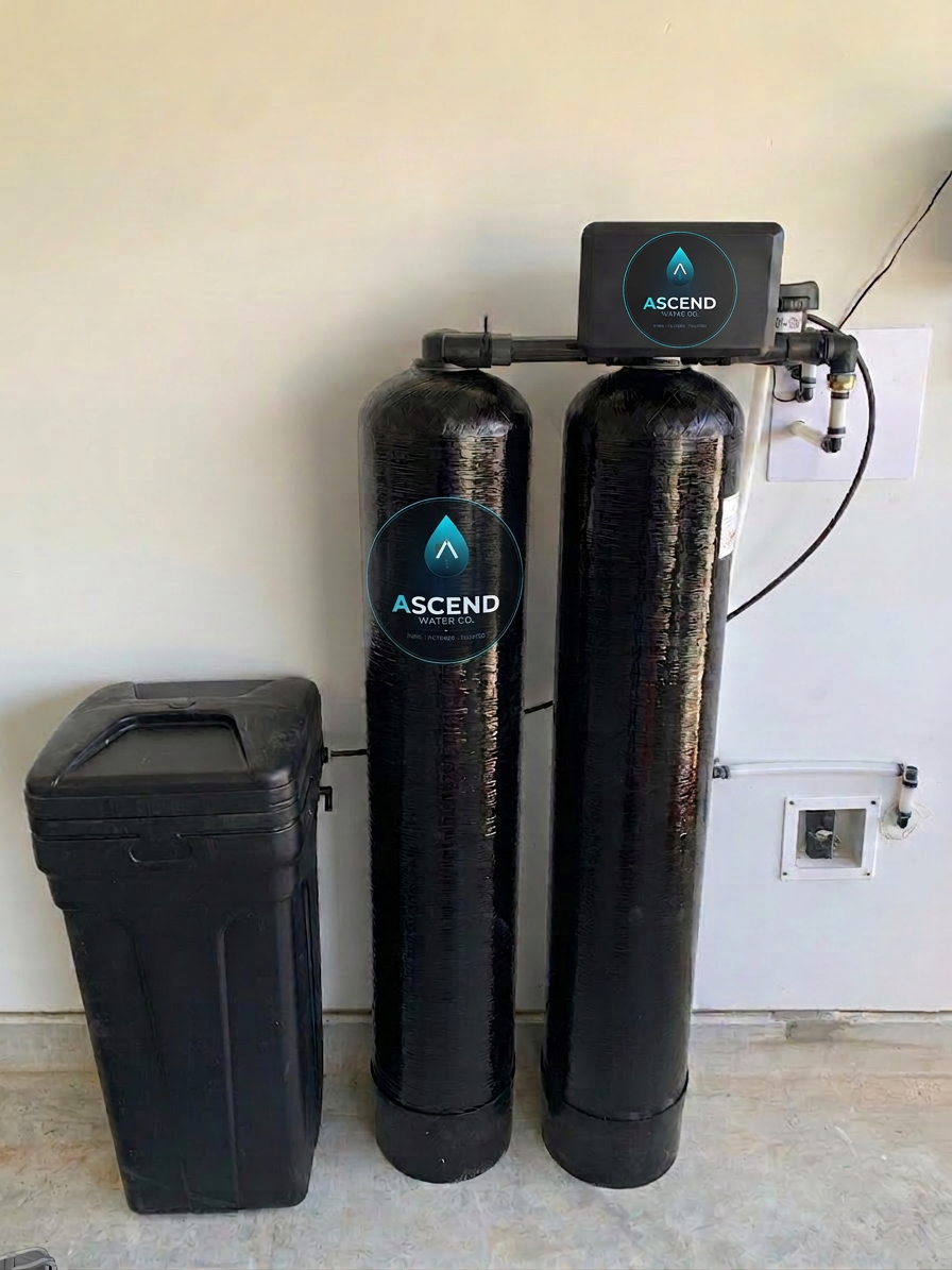 Ascend Water Co install in Katy, TX