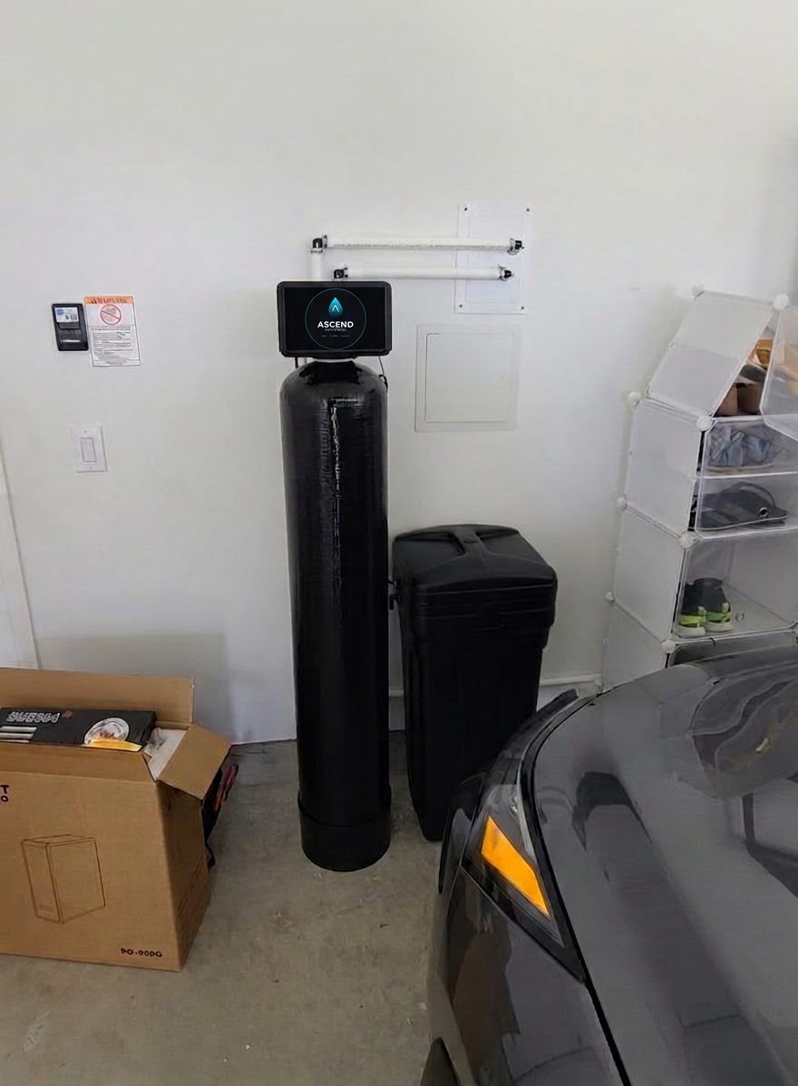 Ascend Water Co whole-home water system installed in Houston, TX