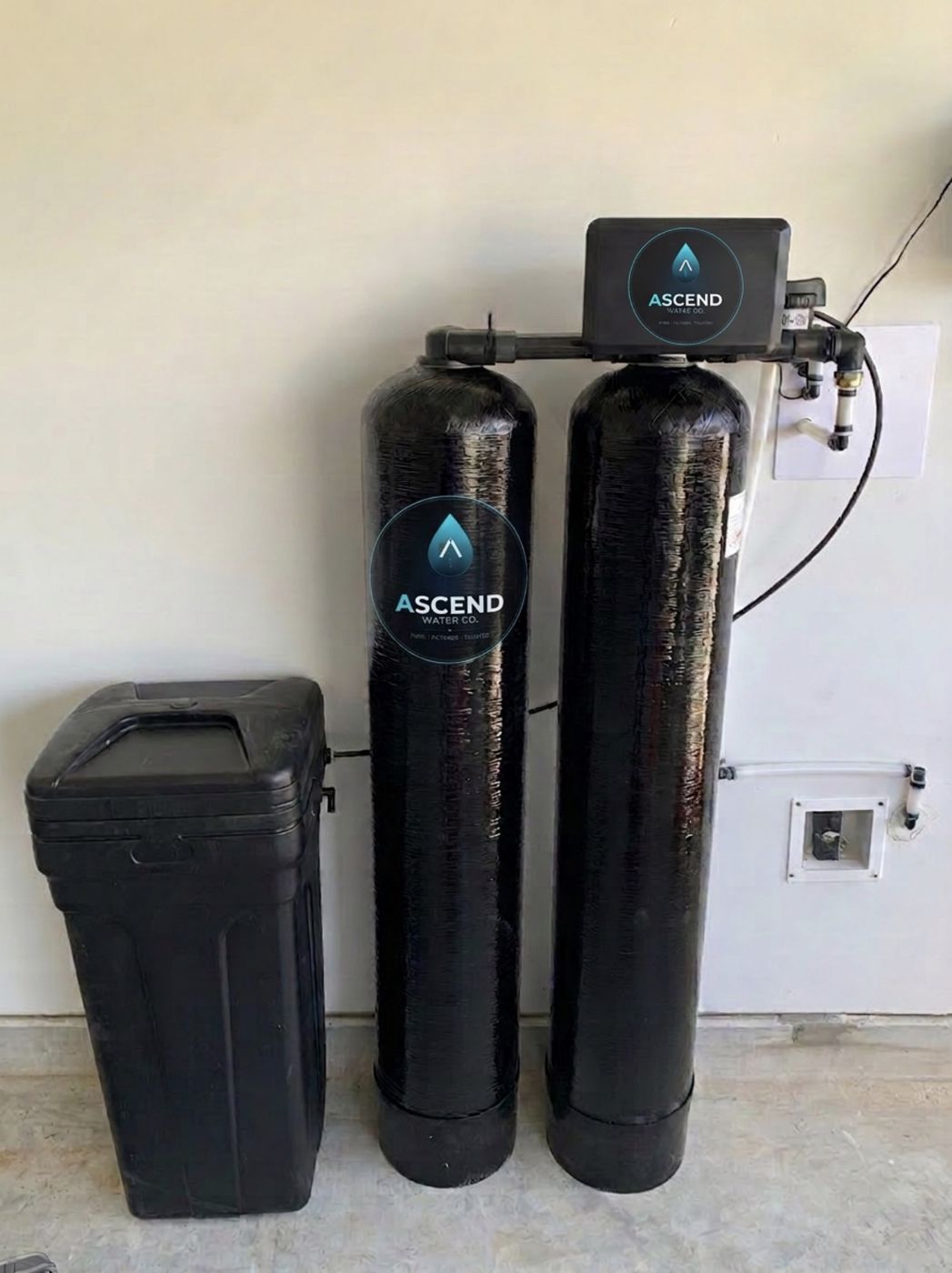 Ascend Water Co whole-home water system installed in Katy, TX